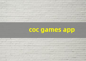 coc games app